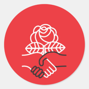 Democratic Socialists of America Classic Round Sticker
