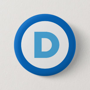 Democrats 2016 2 inch round button
