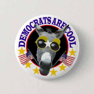 DEMOCRATS ARE COOL 2 INCH ROUND BUTTON