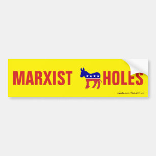 Democrats Are Marxists Bumper Sticker