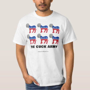 Democrats Are The NPC Cuck Army T-Shirt