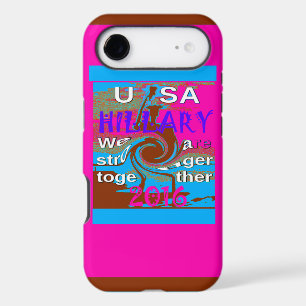 Democrats Hillary For USA President We are Stronge