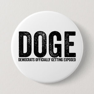 Democrats Officially Getting Exposed 3 Inch Round Button