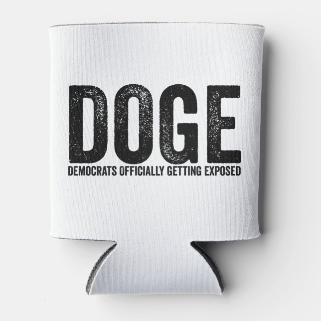 Democrats Officially Getting Exposed Can Cooler (Front)