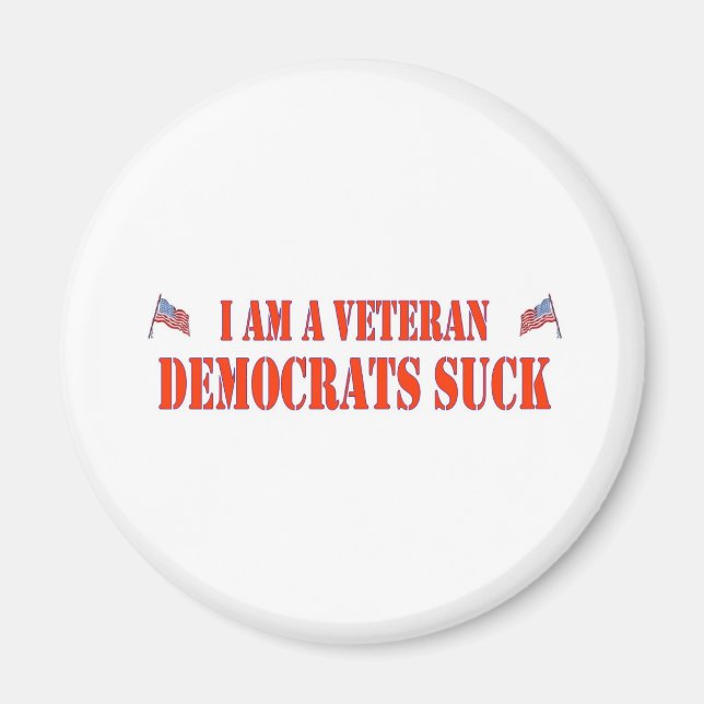 DEMOCRATS SUCK MAGNET (Front)