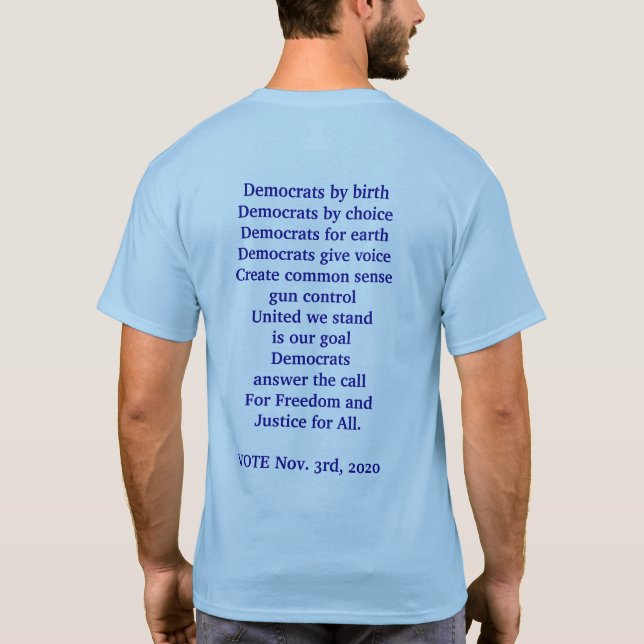 Democrats Vote T-Shirt (Back)