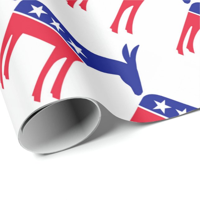 Democrats Wrapping Paper (Roll Corner)