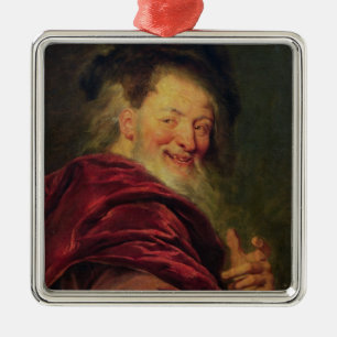 Democritus  1692 metal ornament
