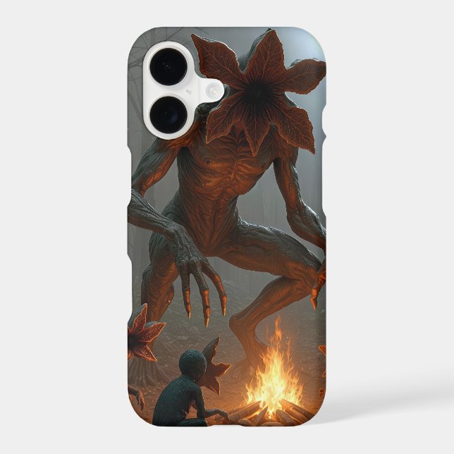 Demogorgon Creatures Around a Campfire (Back)