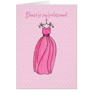 demoiselle d'honneur rose