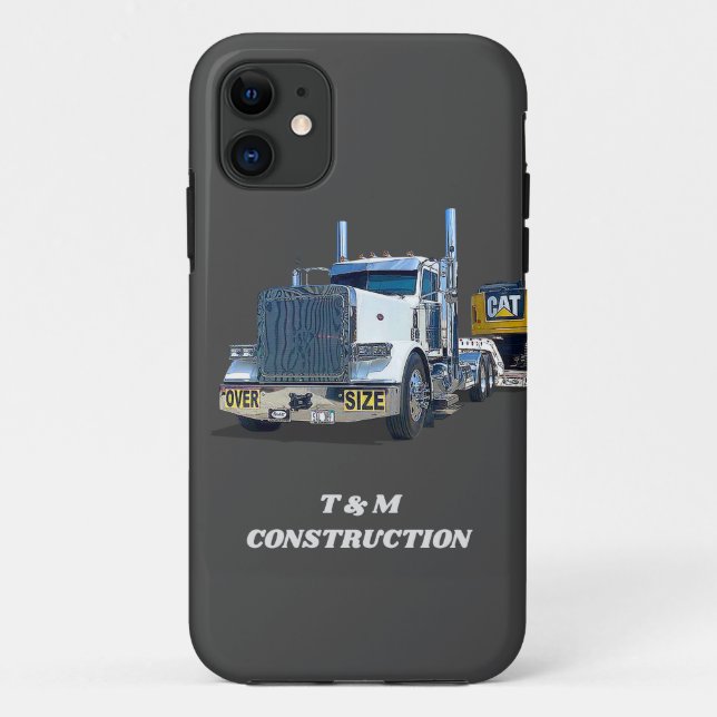 Démolition de la construction du camion Coque gris (Dos)
