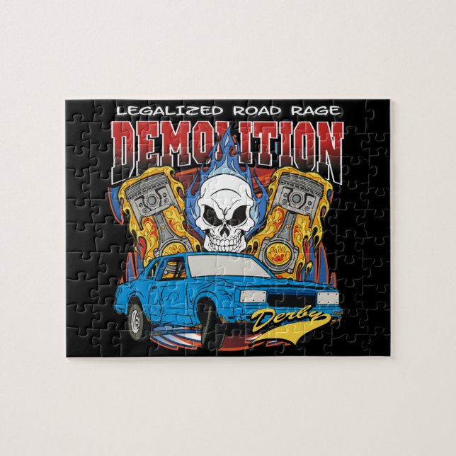Demolition Derby Jigsaw Puzzle (Horizontal)