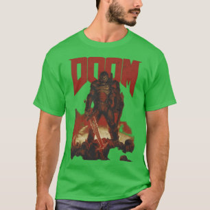 demon 80s slayer game vintage 90s retro action fun T-Shirt