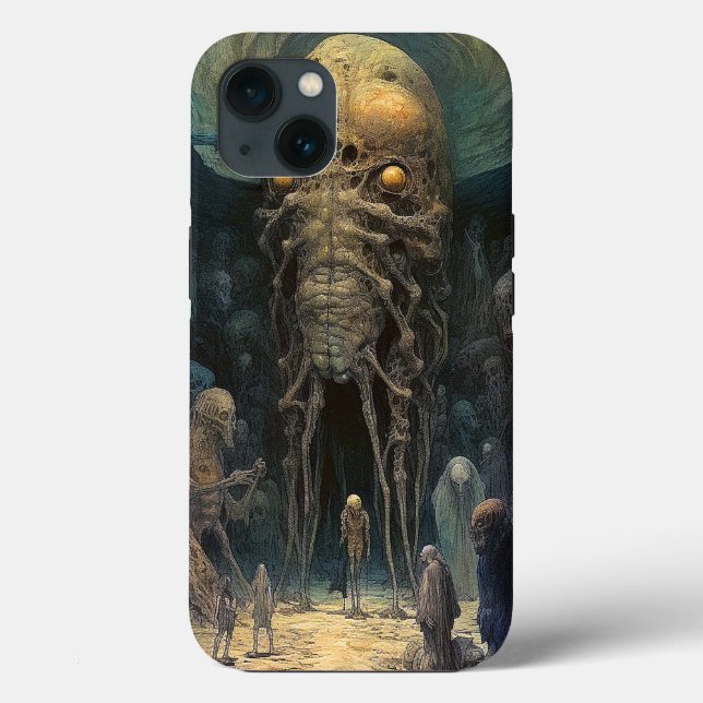 Demon Alien Underworld Creature Case-Mate iPhone Case (Back)