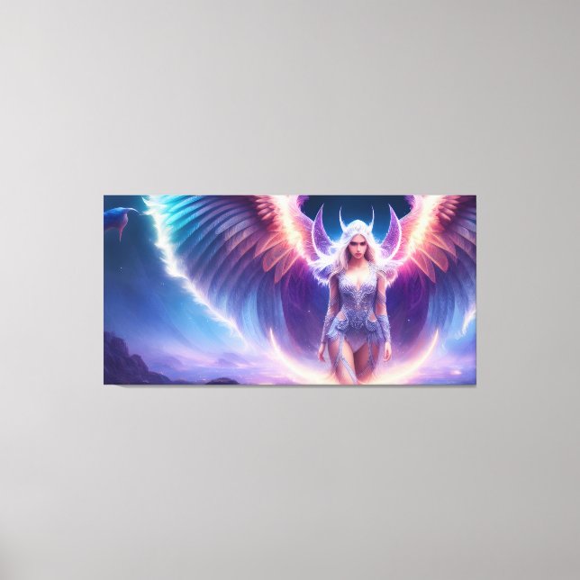 Demon Angel  Canvas Print (Front)