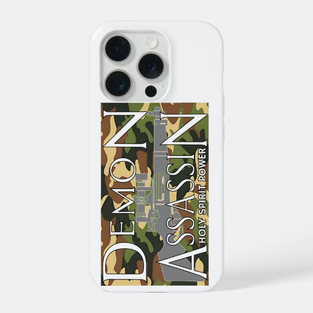 Demon Assassin Christian Phone Case (Back)