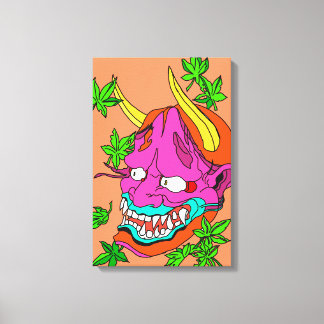 Demon Blossom Canvas Print