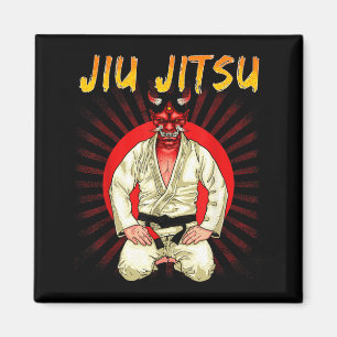 Demon Brazilian Jiu Jitsu Oni Magnet