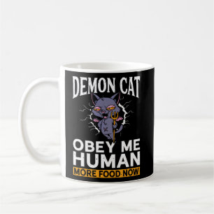 Demon Cat Satanic Witchcraft Baphomet Gothic Occu Coffee Mug