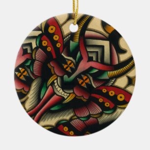 démon ceramic ornament