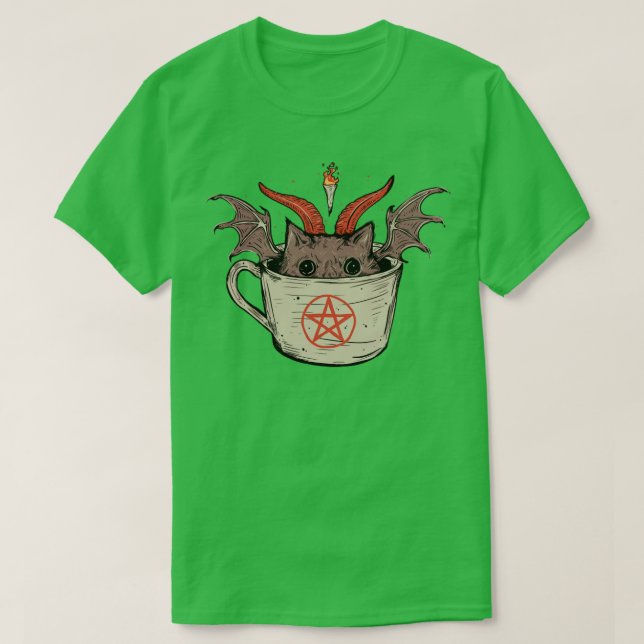 demon coffee T-Shirt (Design Front)