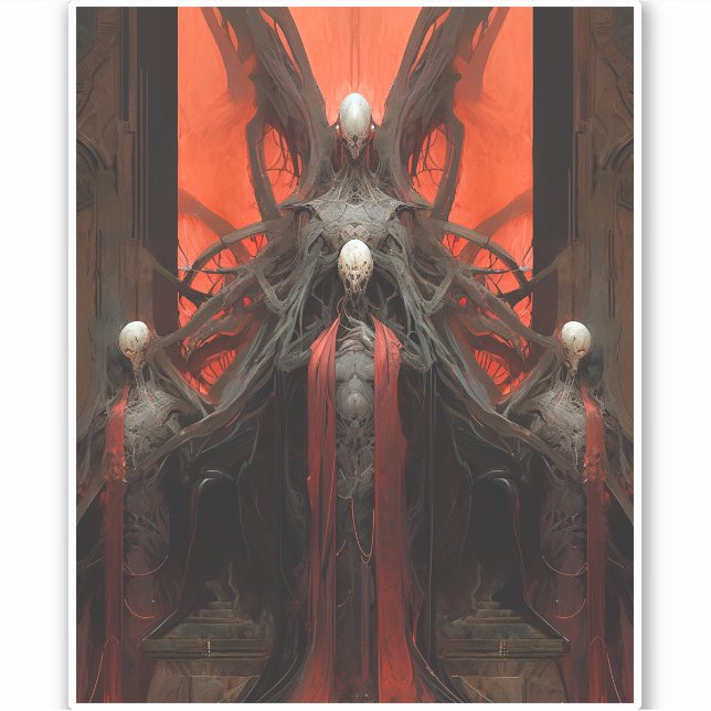 Demon Creatures Dark Fantasy Horror (Front)