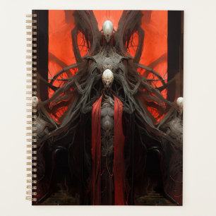 Demon Creatures Dark Fantasy Horror Planner