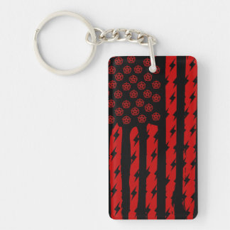 Demon Flag Keychain