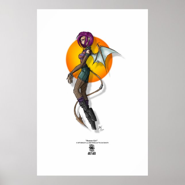 Demon Girl Poster (Front)