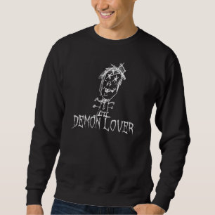 Demon  Halloween Costume Word 2 Sweatshirt