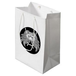 Demon helmet medium gift bag