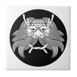 Demon helmet tile