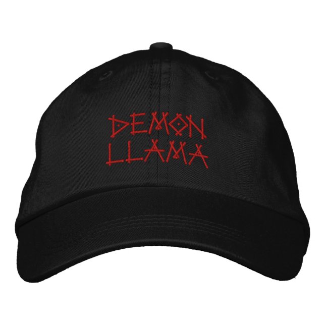 Demon Llama casquette (Devant)