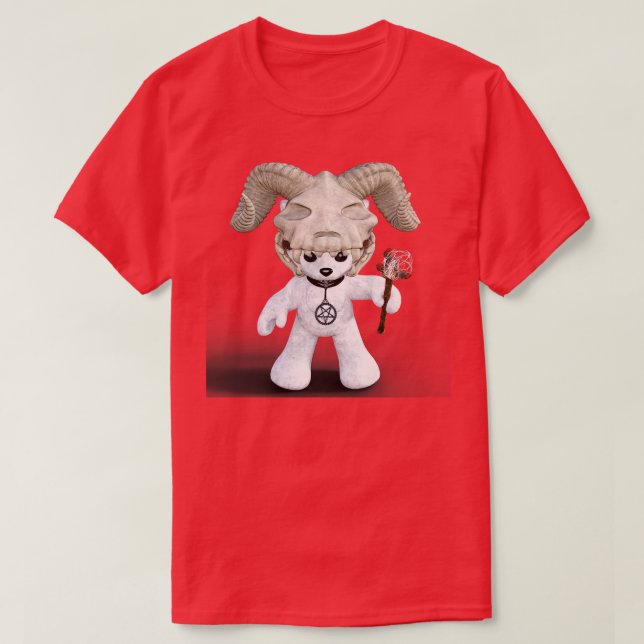 Demon mage wolfie T-Shirt (Design Front)