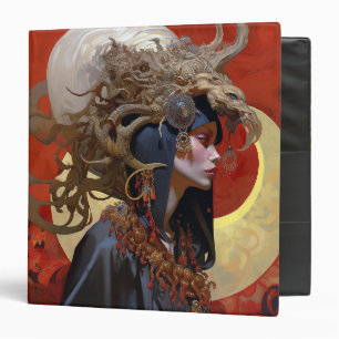 Demon Queen Fantasy Art Binder