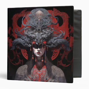 Demon Queen Fantasy Art Binder