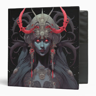 Demon Queen Fantasy Art Binder