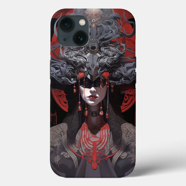 Demon Queen Fantasy Art Case-Mate iPhone Case (Back)