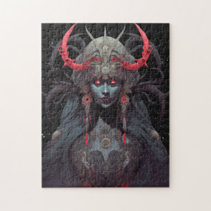 Demon Queen Fantasy Art Jigsaw Puzzle