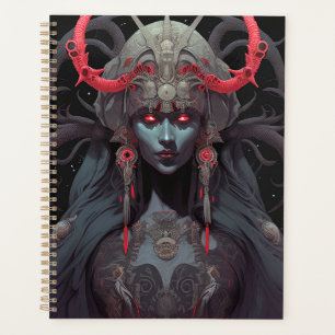 Demon Queen Fantasy Art Planner