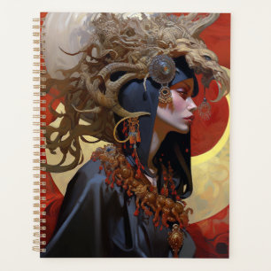 Demon Queen Fantasy Art Planner