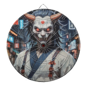 Demon Samurai Dartboard