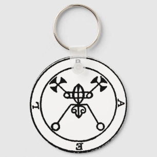Demon Sigil Pendant for Demon Bael Keychain