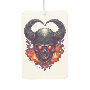 Demon Skull Firestorm Air Freshener