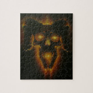 Demon Skull Jigsaw Puzzle