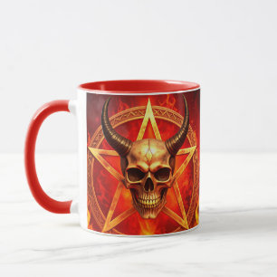 Demon Skull Mug