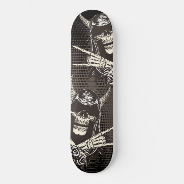 Demon Skull Skateboard (Front)