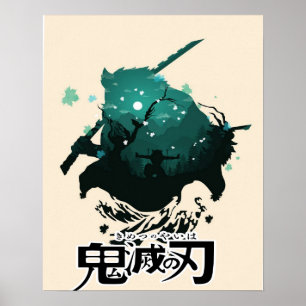 demon slayer Value Poster Paper (Matte) -small