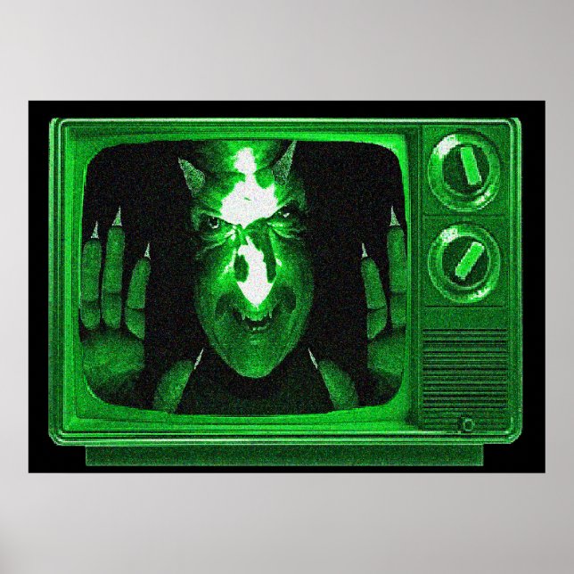 Demon TV. Poster (Front)