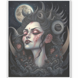 Demon Woman Queen Dark Fantasy Art